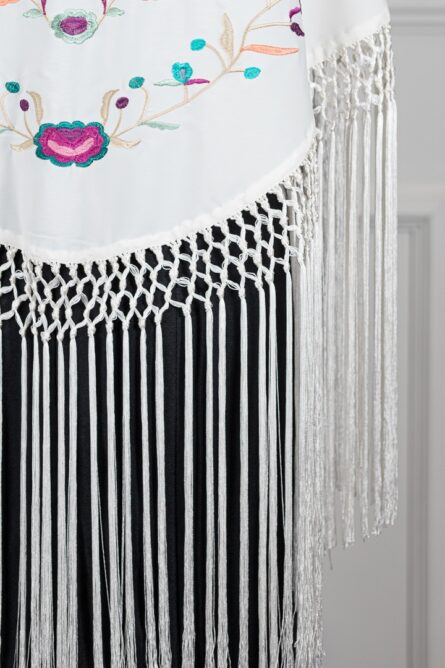 Mantón Alma Blanco - Imagen 2