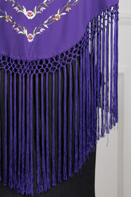 Mantón Alma Morado - Imagen 2