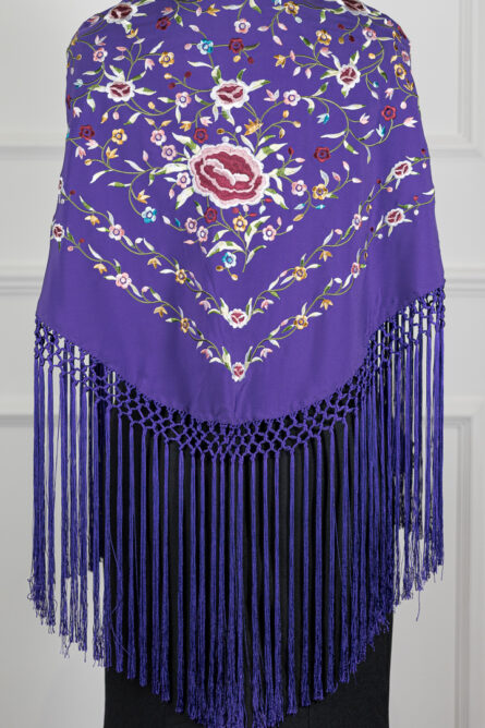Mantón Alma Morado - Imagen 3