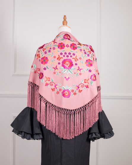 Mantón Rubí Rosa - Imagen 1