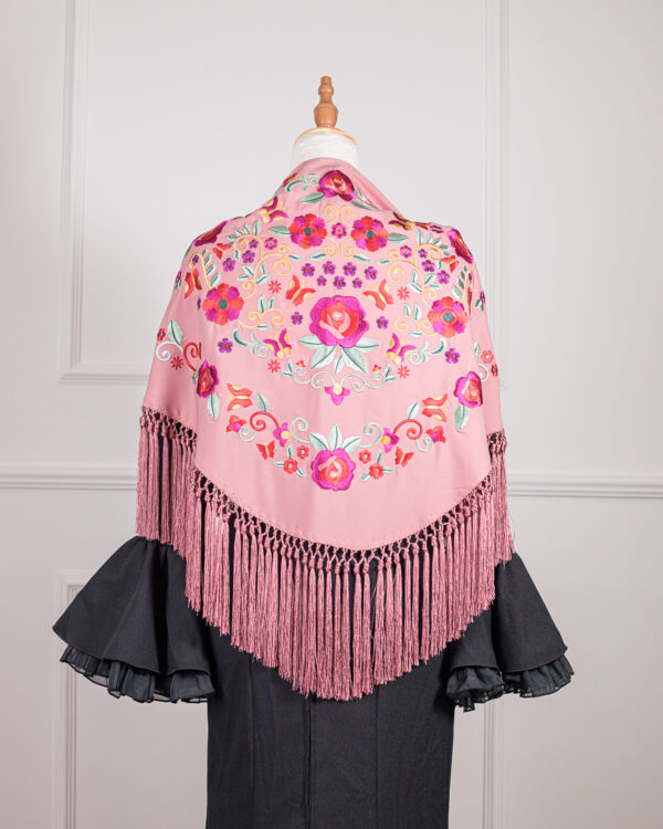 Mantón Rubí Rosa