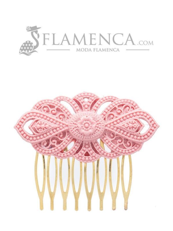 Peinecillo de flamenca de resina maquillaje