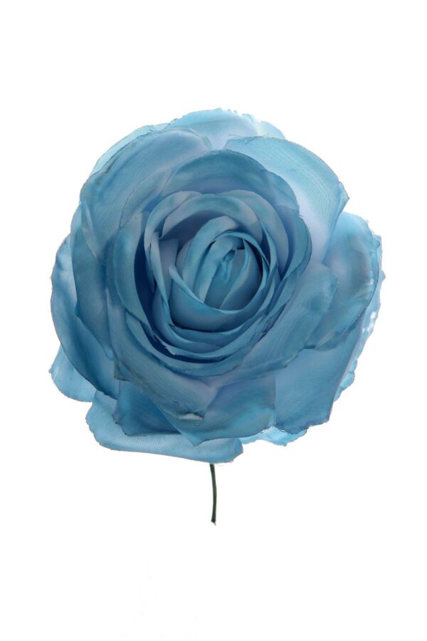Rosa de flamenca azul ducado