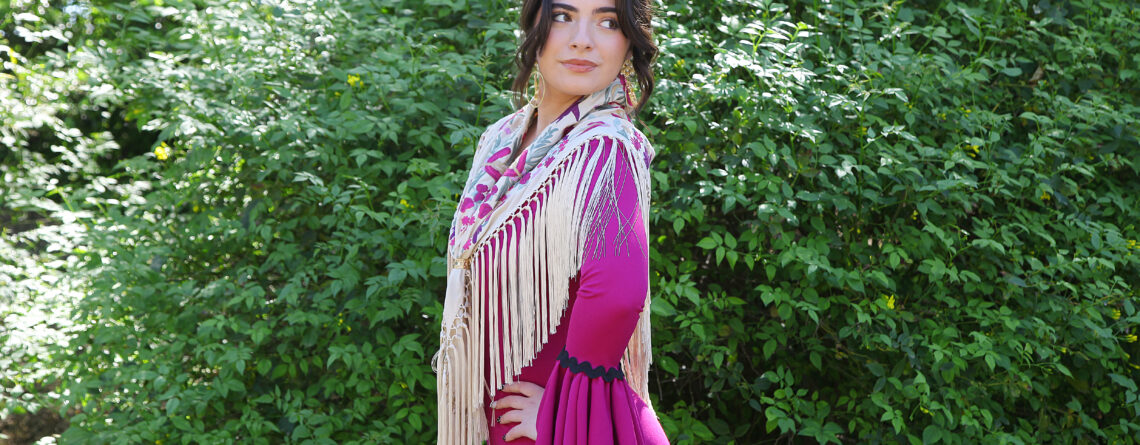 Combinar traje de flamenca