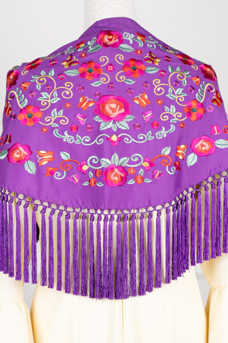 Mantón Carmen Morado - Imagen 2