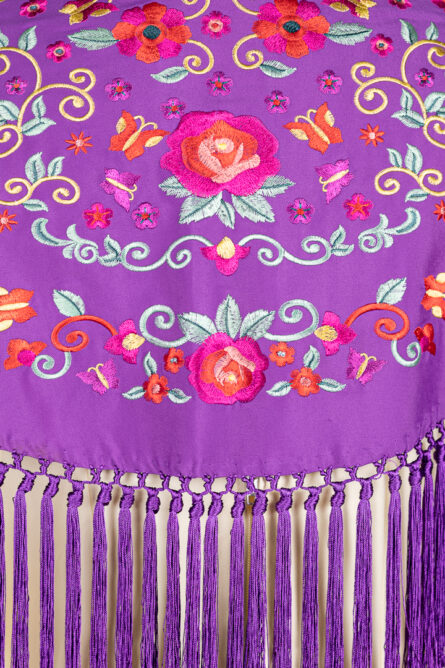 Mantón Carmen Morado - Imagen 3