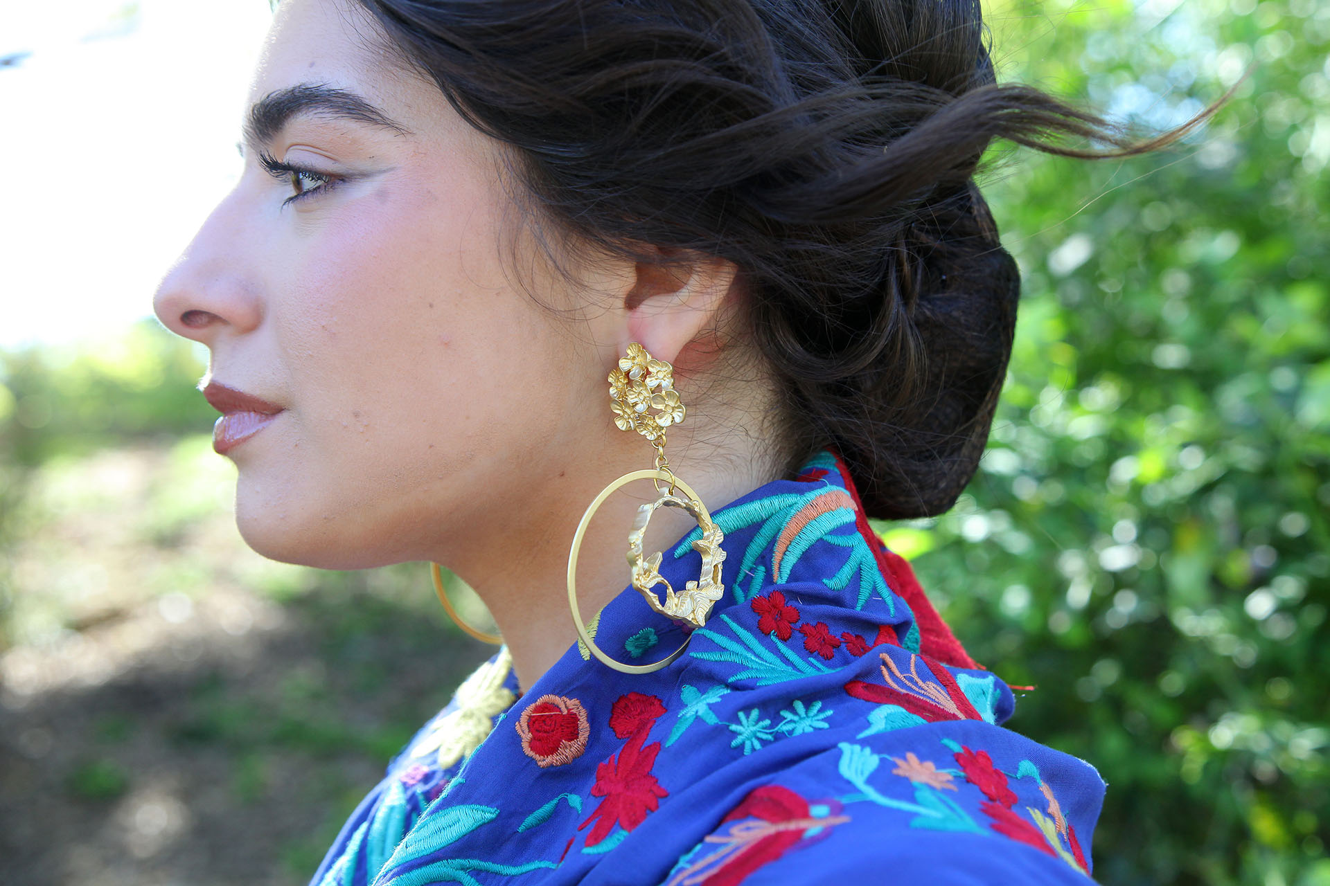 Pendientes de flamenca