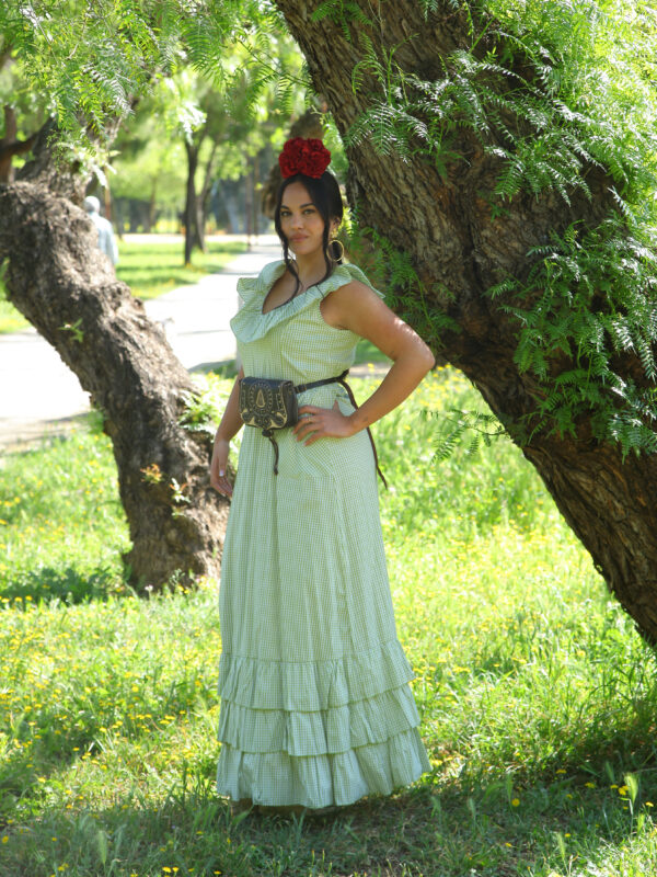 Bata Vichy color Verde