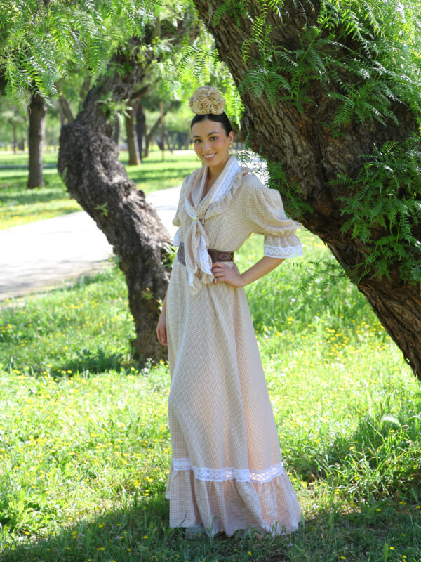 Bata Candela Vichy Crema