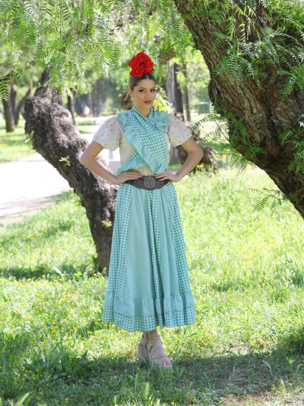 Conjunto de Falda y Piquillo vichy