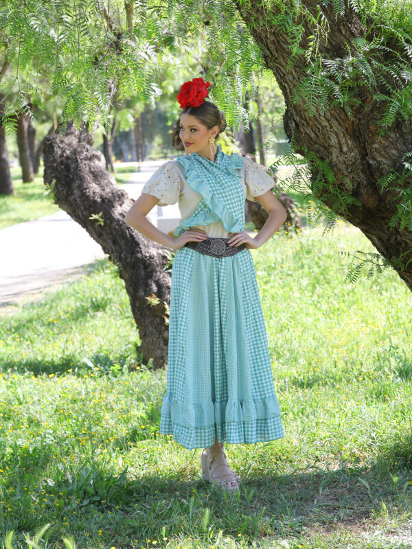 Conjunto de Falda y Piquillo vichy